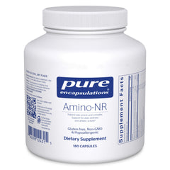 Pure Encapsulations Amino-NR bottle front view for athletic support