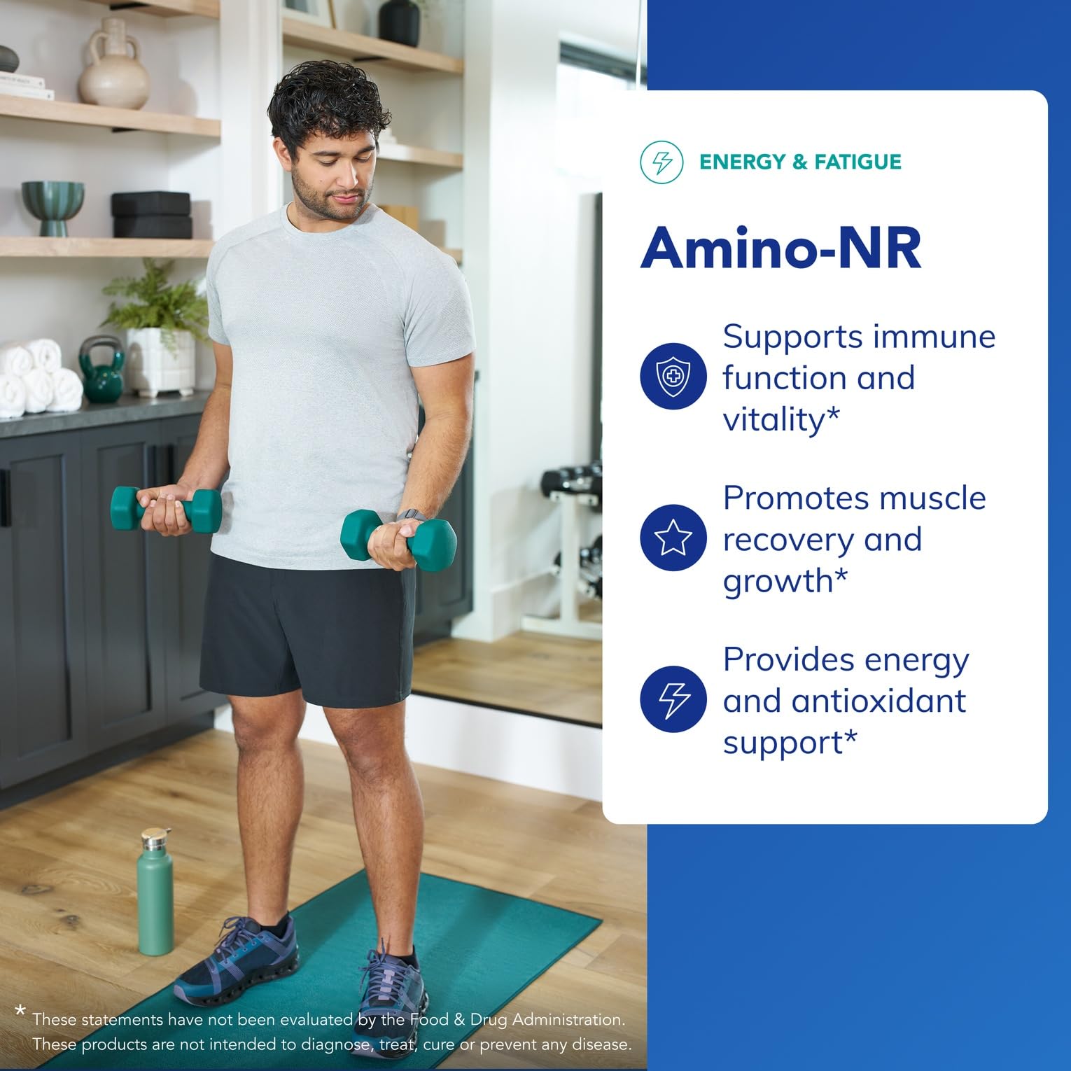 Pure Encapsulations Amino-NR capsules close-up showing texture and purity