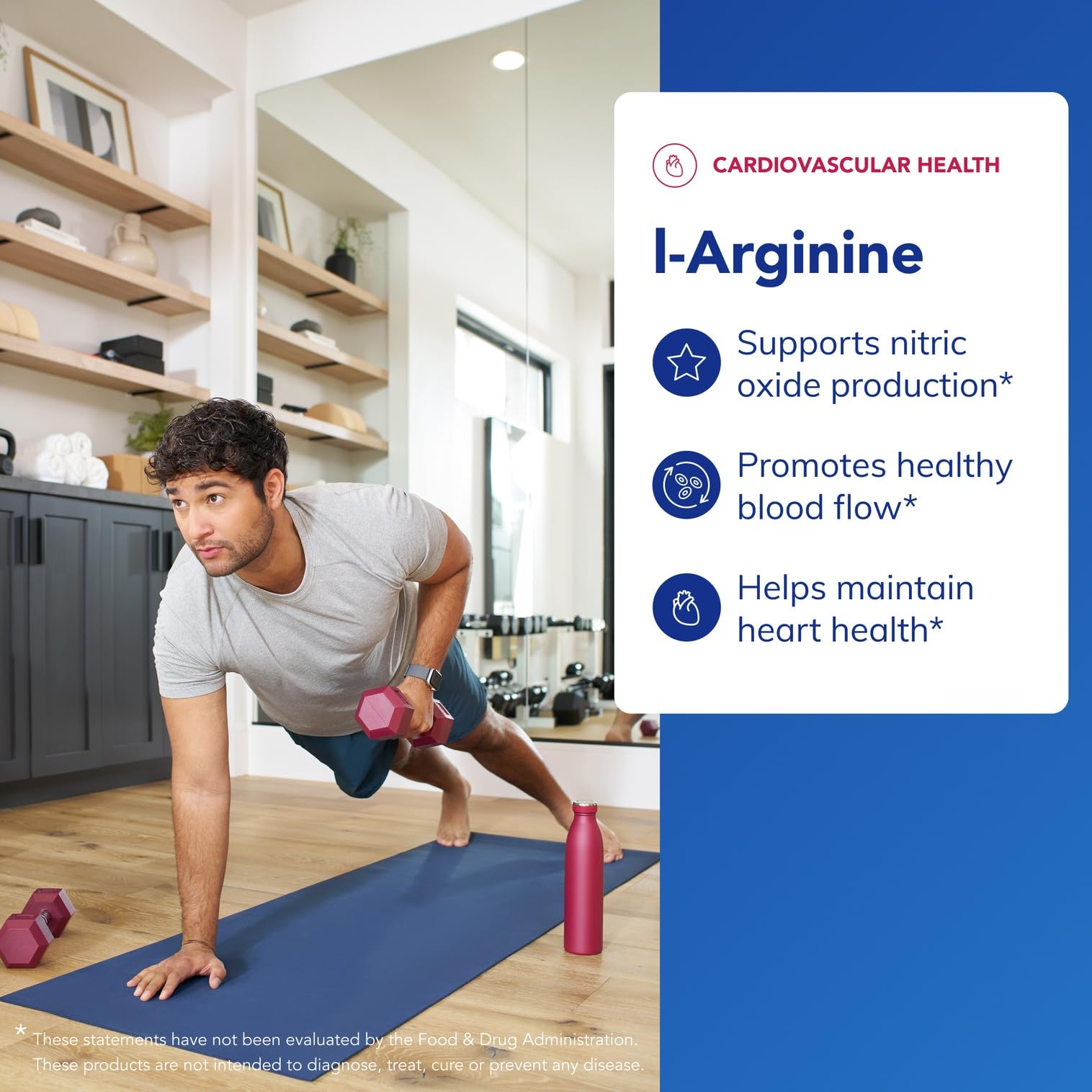Pure Encapsulations L-Arginine label close-up showing 1,400 mg per serving