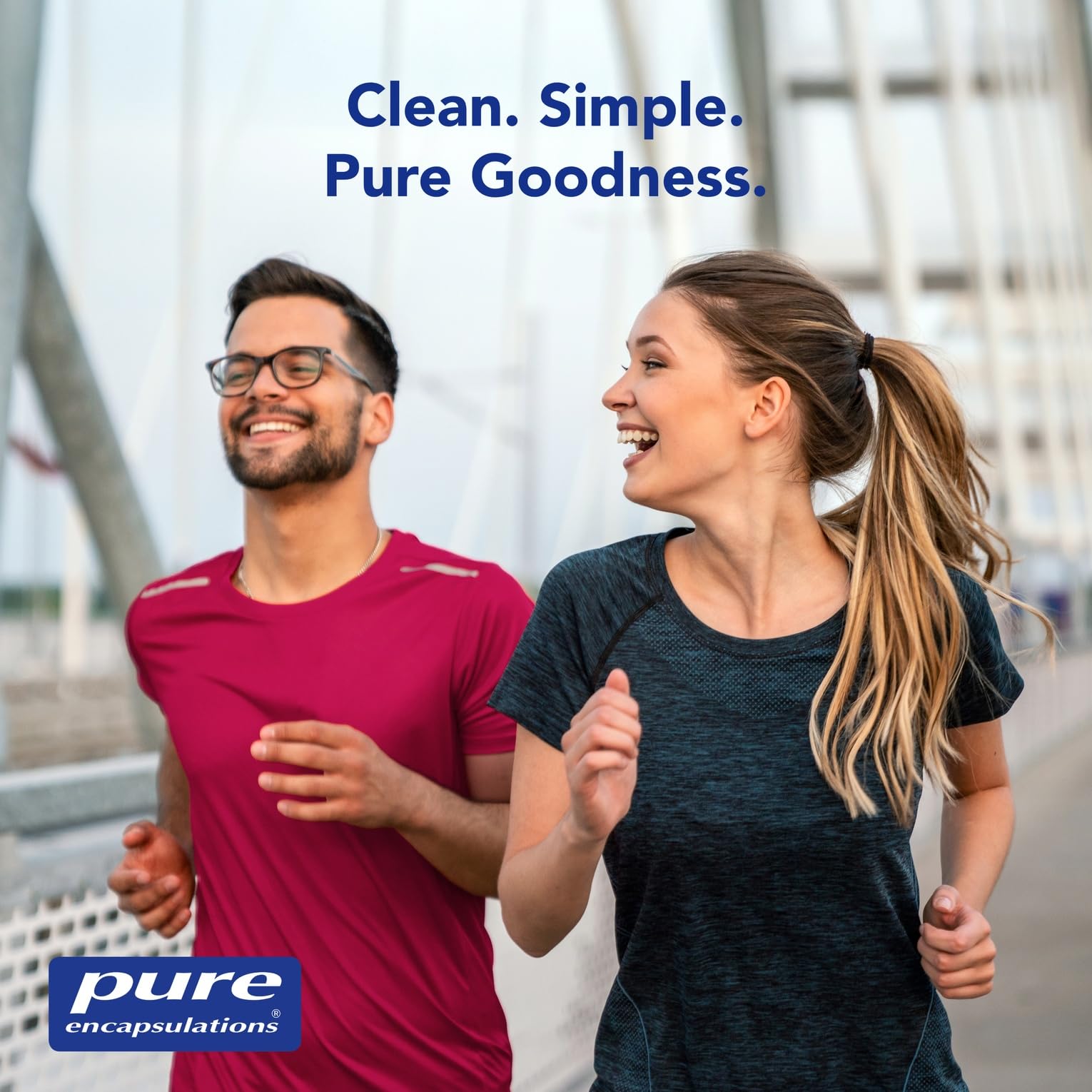 Pure Encapsulations L-Arginine on pantry shelf as part of daily supplement routine