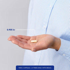 Pure Encapsulations ascorbic acid label detail emphasizes vegan and non-GMO purity.