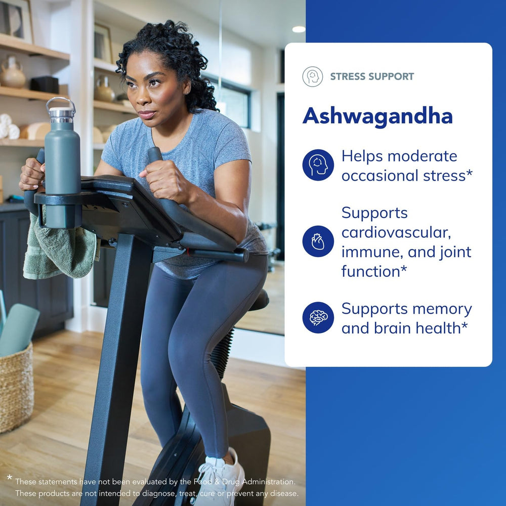 Ashwagandha KSM-66 extract capsule for balanced energy and calm.