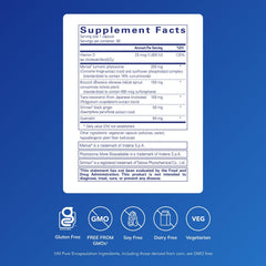 Pure Encapsulations Balanced Immune capsules close up for convenient joint and gut wellness