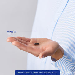Packaging box image conveys precise potency and allergen-free formula for clean supplementation.