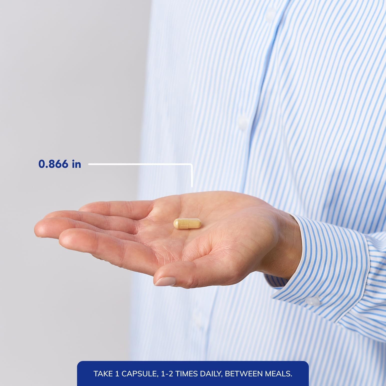 Box packaging shot communicates responsible manufacturing and clear usage guidance.