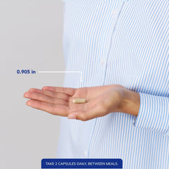 Pure Encapsulations Brain Reset serving scoop illustrates easy daily dosing.