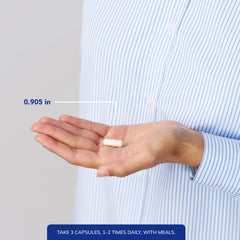 Pure Encapsulations +Cal+ with Ipriflavon measuring scoop for easy daily bone support.