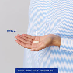 Close-up of gluten-free, hypoallergenic calcium formula with MCHA.