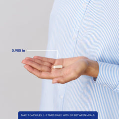 Pure Encapsulations Calcium MCHA label closeup highlighting ingredients and allergen-free promise