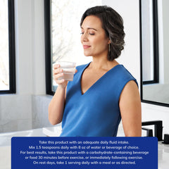 Pure Encapsulations creatine mixing with water before a workout