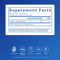 Pure Encapsulations creatine powder ready for daily strength support