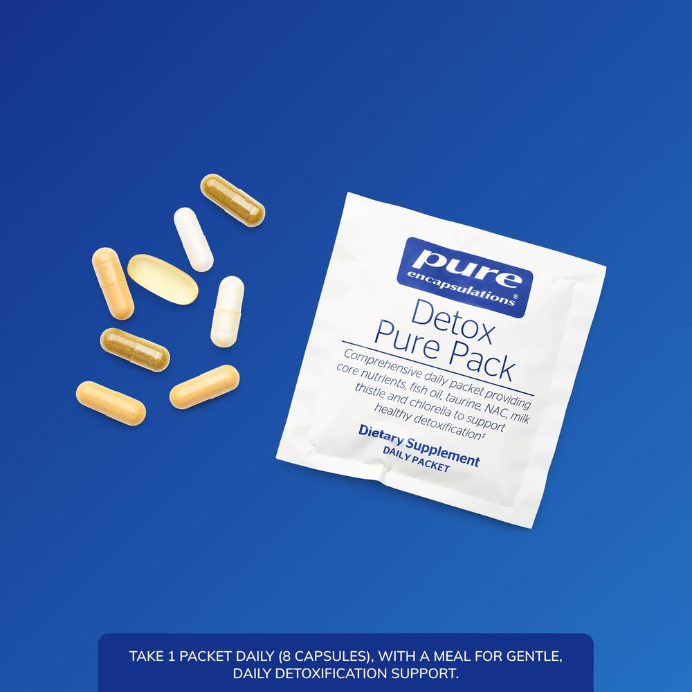 Detox Pure Pack gluten-free and allergen-conscious formulation.