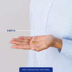Pure Encapsulations DHA Ultimate bottle interior with neatly arranged softgels.