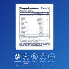 Pure Encapsulations Digestive Enzymes Ultra capsules ready for fast daily use