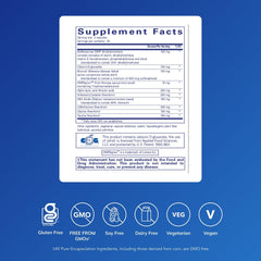 Pure Encapsulations DIM Detox label close-up showing BioResponse DIM information