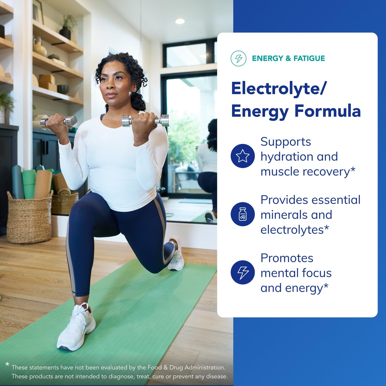 Pure Encapsulations Electrolyte/Energy Formula powder dissolve demonstrates quick mix for sustained energy.