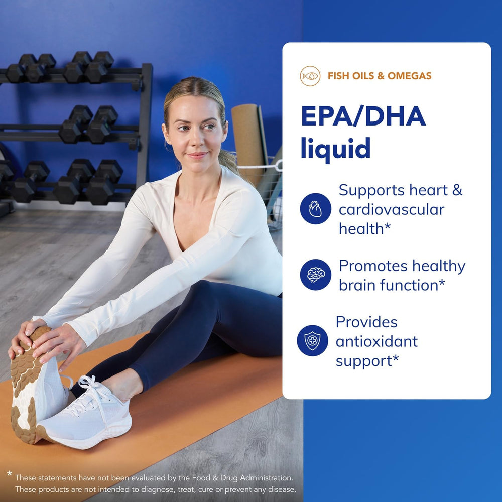 Pure Encapsulations EPA/DHA Liquid dose ready for easy daily use