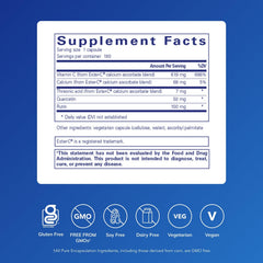 Pure Encapsulations Ester-C Flavonoids capsules closeup gentle digestion friendly vitamin C
