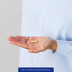 Pouring Pure Encapsulations GABA capsules for convenient daily use