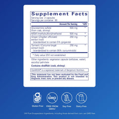Pure Encapsulations Glucosamine MSM capsules for daily joint care