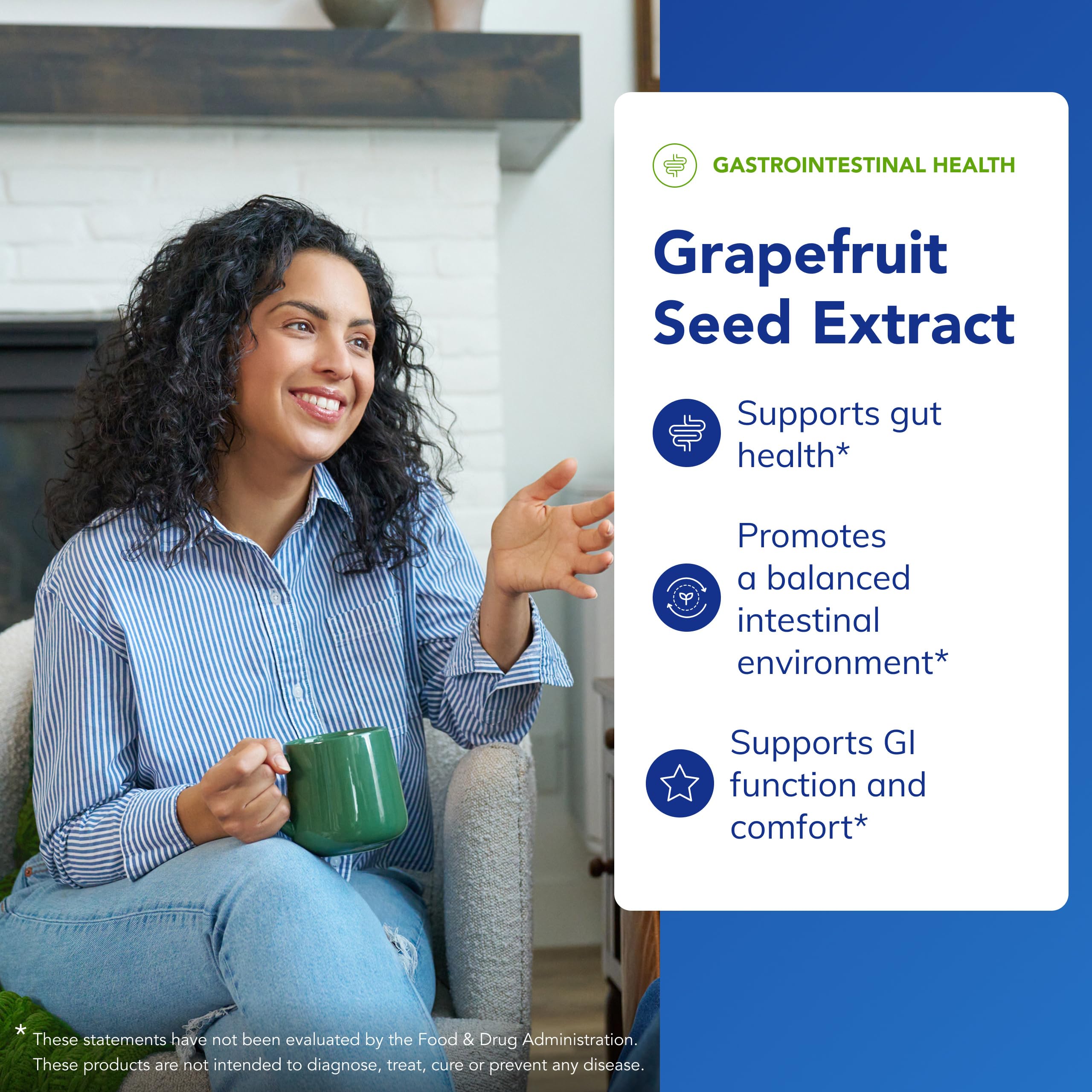 Pure Encapsulations Grapefruit Seed Extract label closeup showing purity and potency
