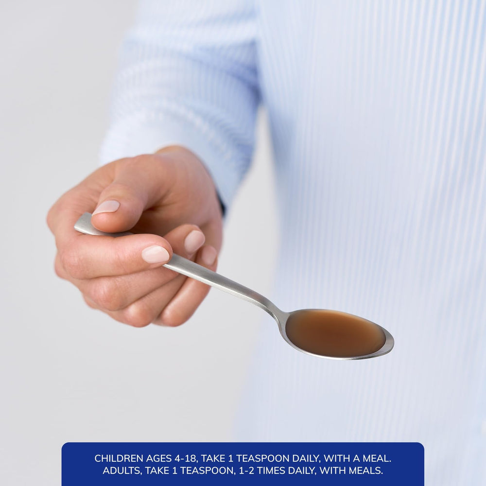 Pure Encapsulations Iron Liquid label closeup highlights purity and allergen-free formulation