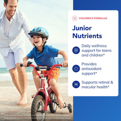 Pure Encapsulations Junior Nutrients ingredients panel shows calcium and vitamin D3