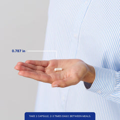 Pure Encapsulations L-Methionine take with water demonstrates convenient supplementation