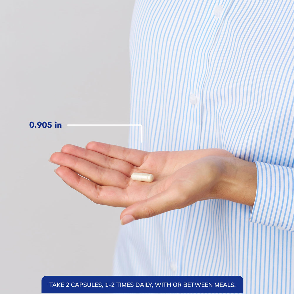 Pure Encapsulations label close-up highlighting hypoallergenic purity