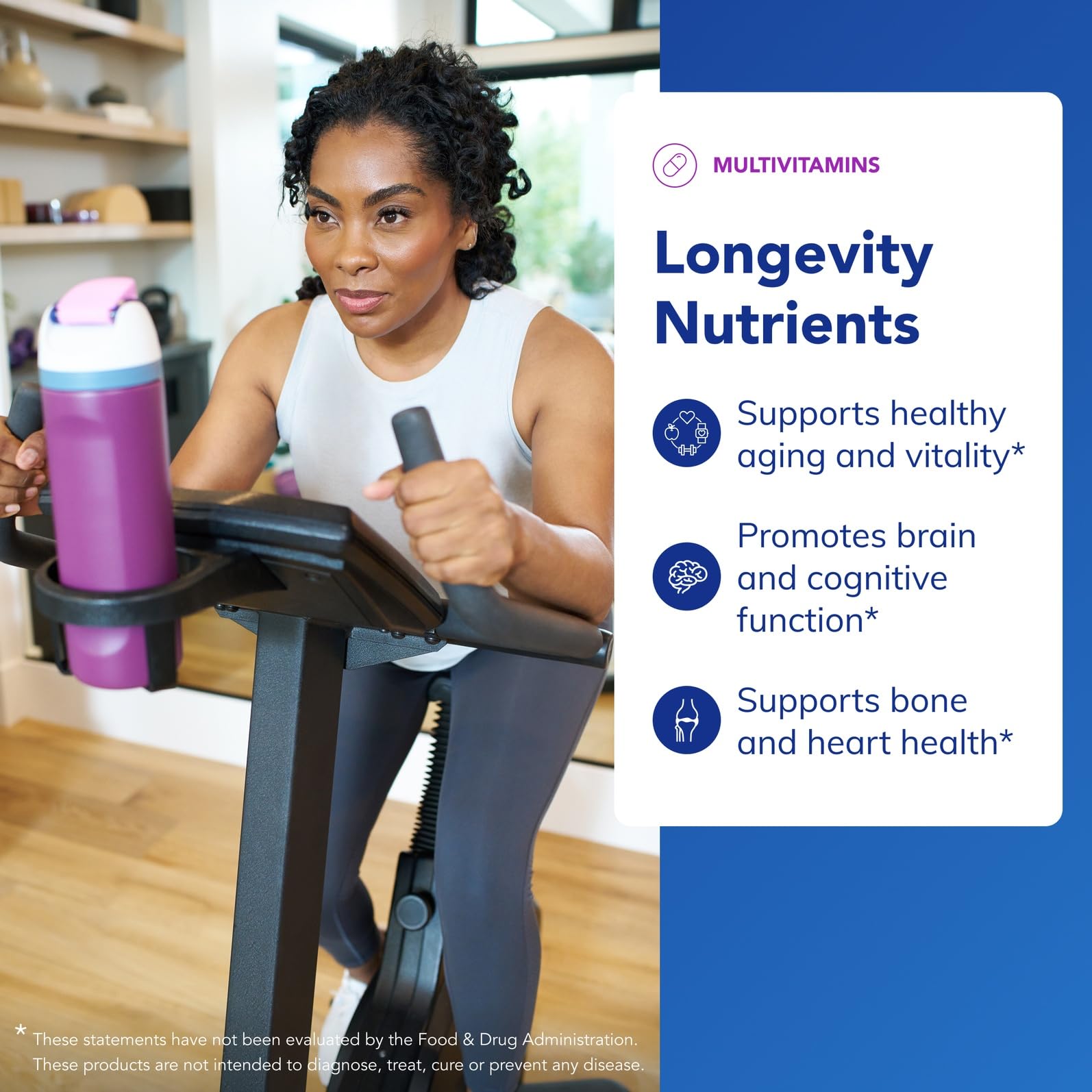 Pure Encapsulations Longevity Nutrients label closeup, premium allergen-free formulation for clean daily use.