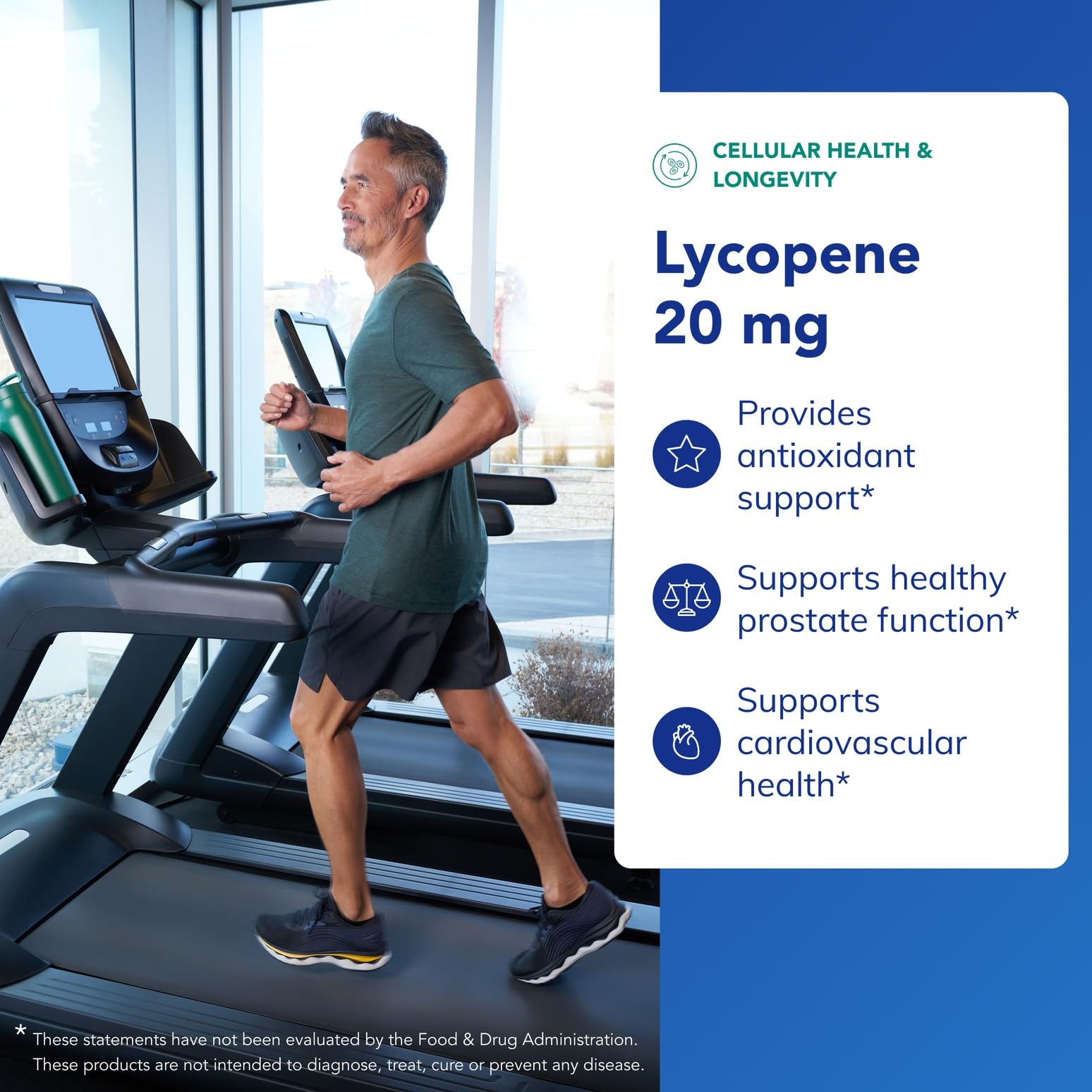 Pure Encapsulations Lycopene 20 mg label closeup with allergen-free promise