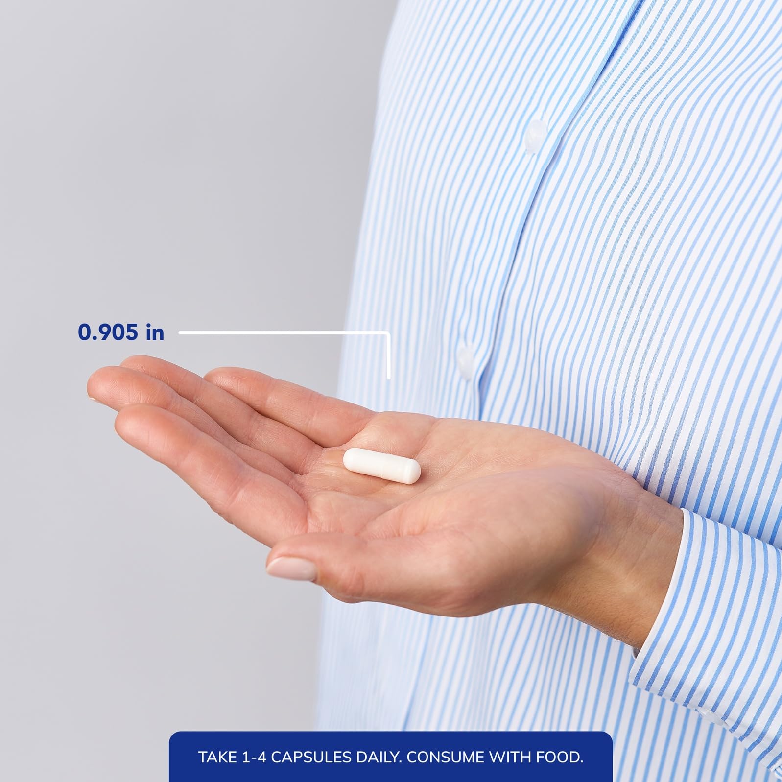 Pure Encapsulations Magnesium Citrate/Malate nutrition label emphasizing purity and allergen-free formula.