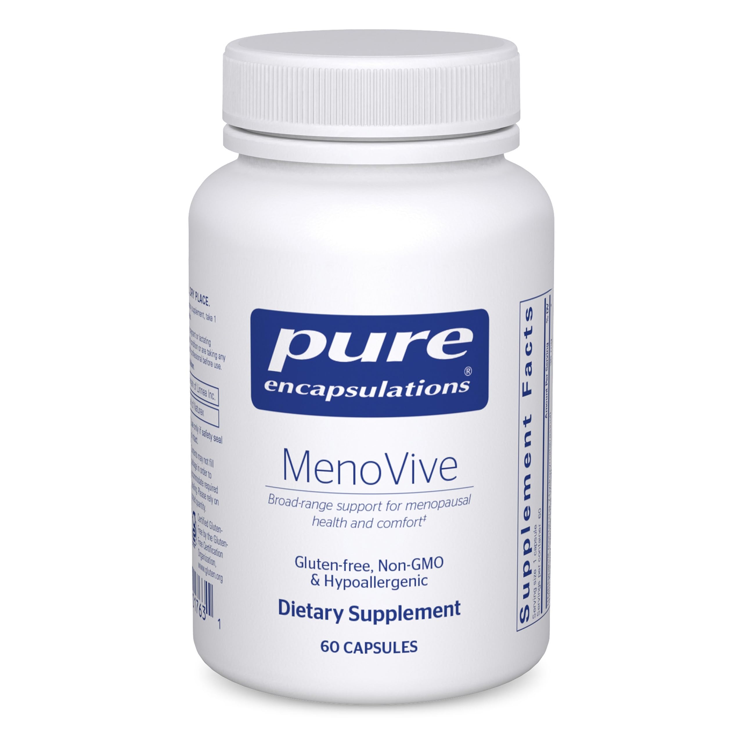 Pure Encapsulations MenoVive bottle for daily menopausal support