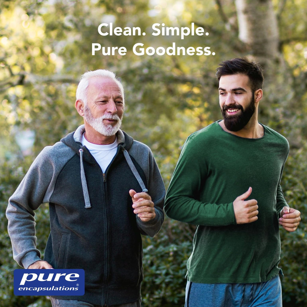 Allergen-free formula from Pure Encapsulations Men's Nutrients for clean daily routine
