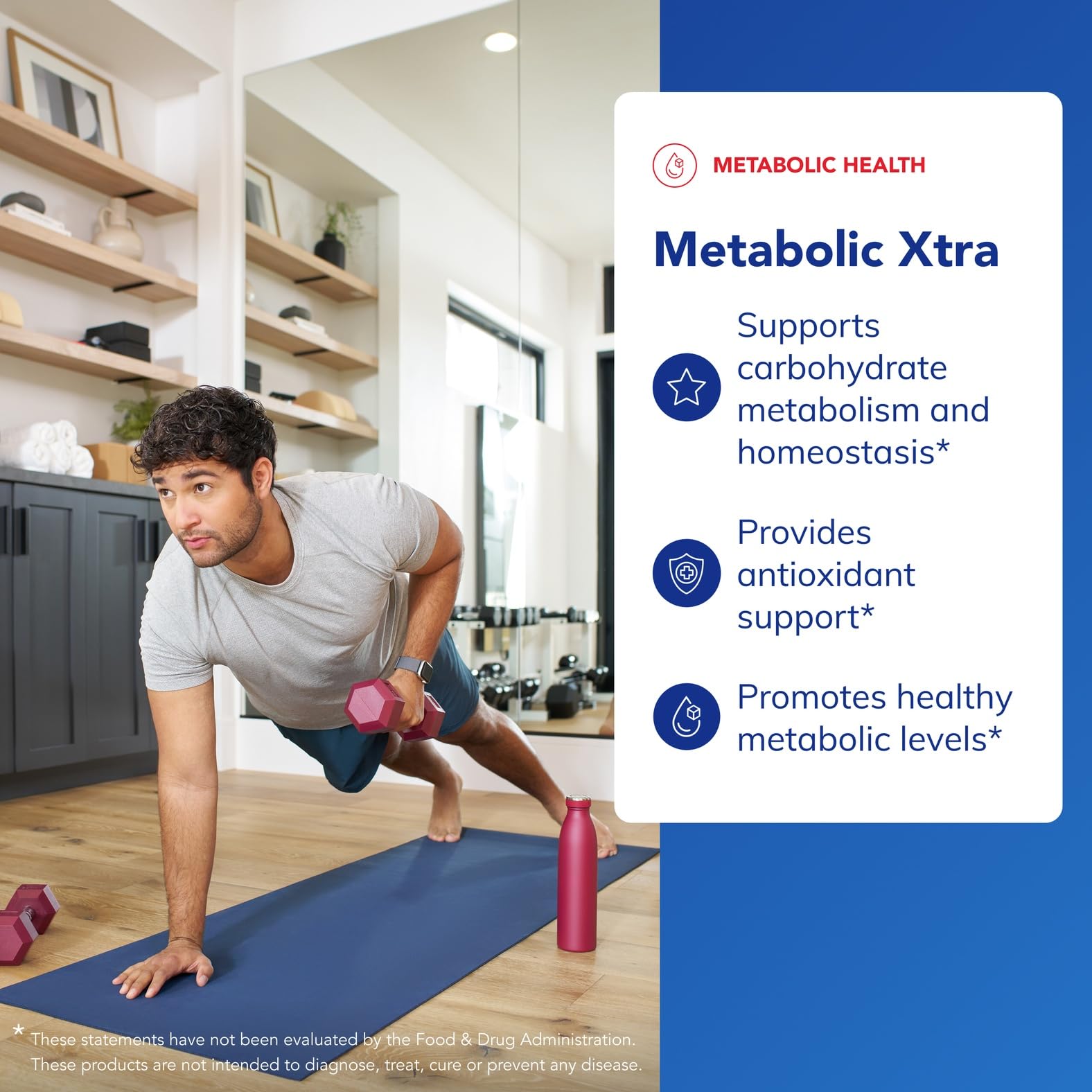 Promotional Metabolic Xtra pack highlighting daily metabolic support