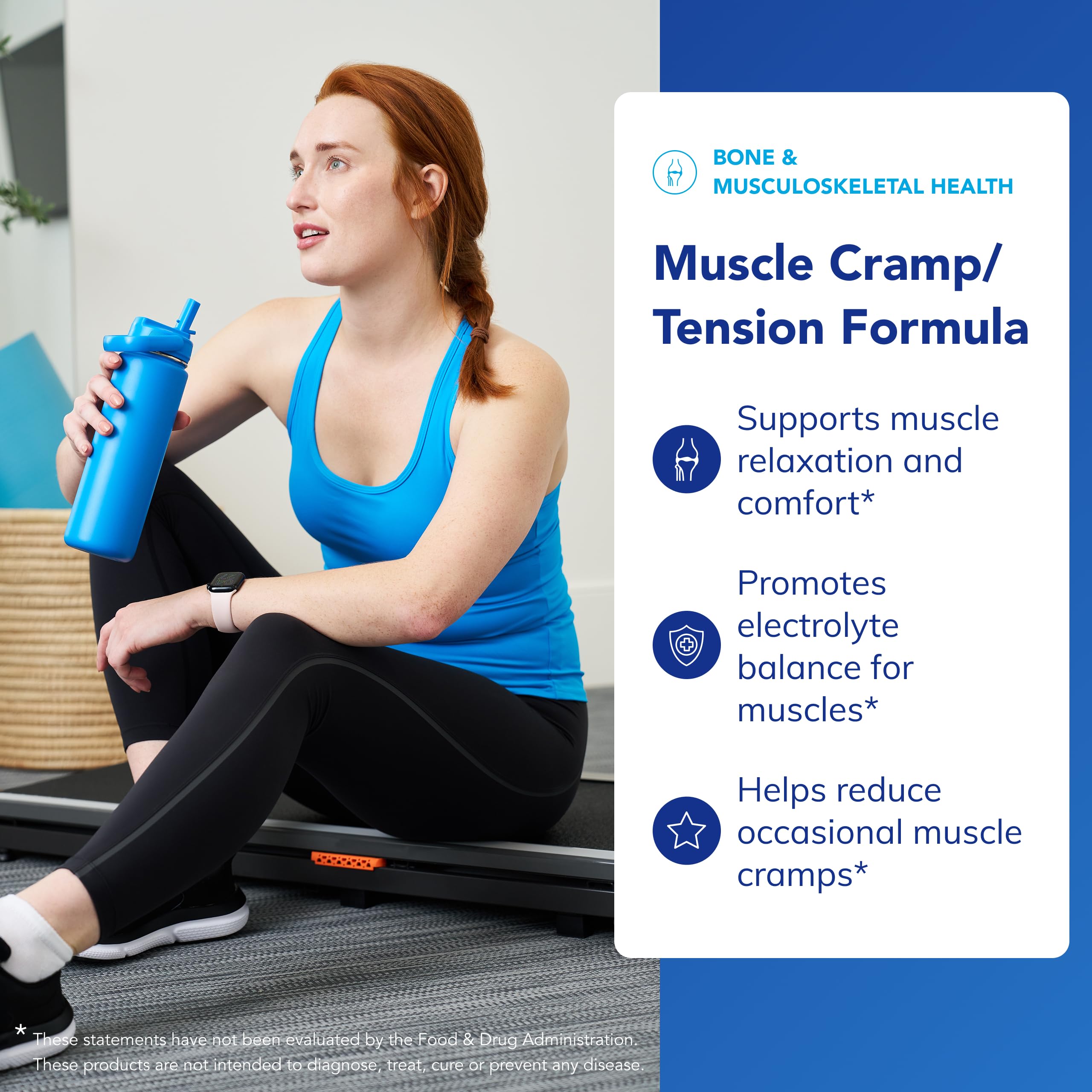 Pure Encapsulations Muscle Cramp/Tension Formula capsules with electrolytes for balanced muscle function