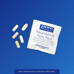 Pure Encapsulations NeuroMood Pure Pack ingredient blend highlights omega-3s and B-vitamins