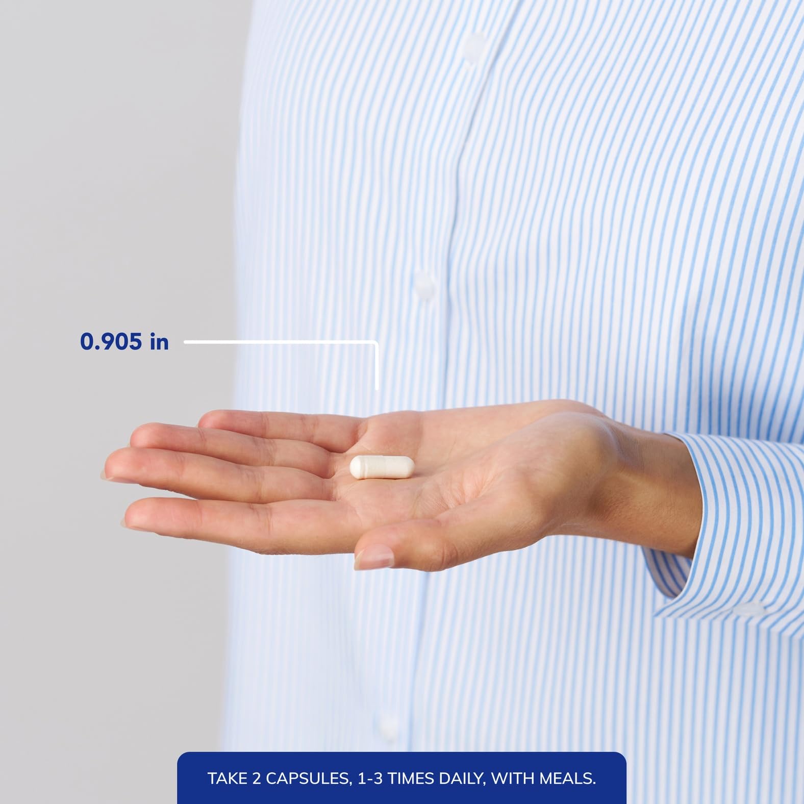 Purity seal illustrates ingredient integrity and quality control.