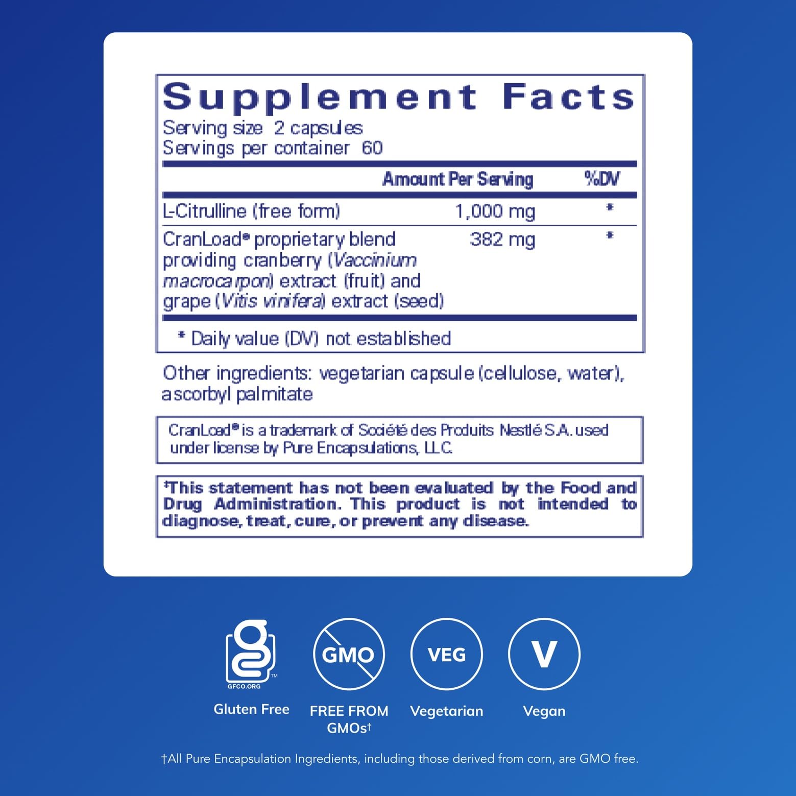 Close-up of Nitric Oxide Ultra capsules showing easy-to-swallow form