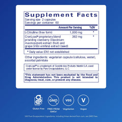 Close-up of Nitric Oxide Ultra capsules showing easy-to-swallow form