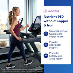 Nutrient 950 A de Pure Encapsulations, etiqueta con ingredientes clave y uso recomendado.