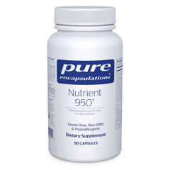 Pure Encapsulations Nutrient 950 bottle front view for daily hypoallergenic support.