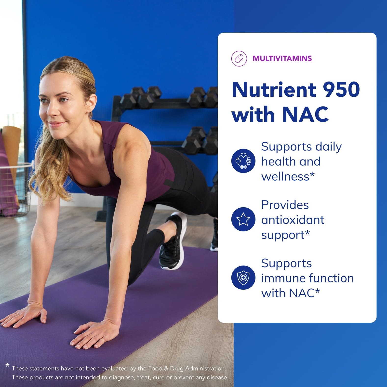 Nutrient 950 capsules array offer easy daily support from Pure Encapsulations.