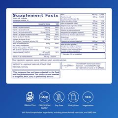 Nutrient 950 capsules close-up showing easy-to-swallow capsules for daily use