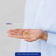 Detail on EPA/DHA concentration in O.N.E. Omega for omega-3 support
