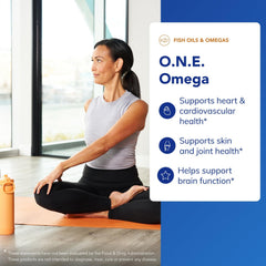 Pure Encapsulations O.N.E. Omega EPA/DHA concentration supports heart and brain health.