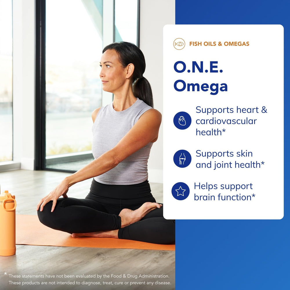 Closeup of the O.N.E. Omega label highlighting supercritical CO2 extraction purity
