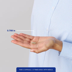 Pure Encapsulations OptiFerin-C serving setup with meals, hinting at enhanced iron utilization