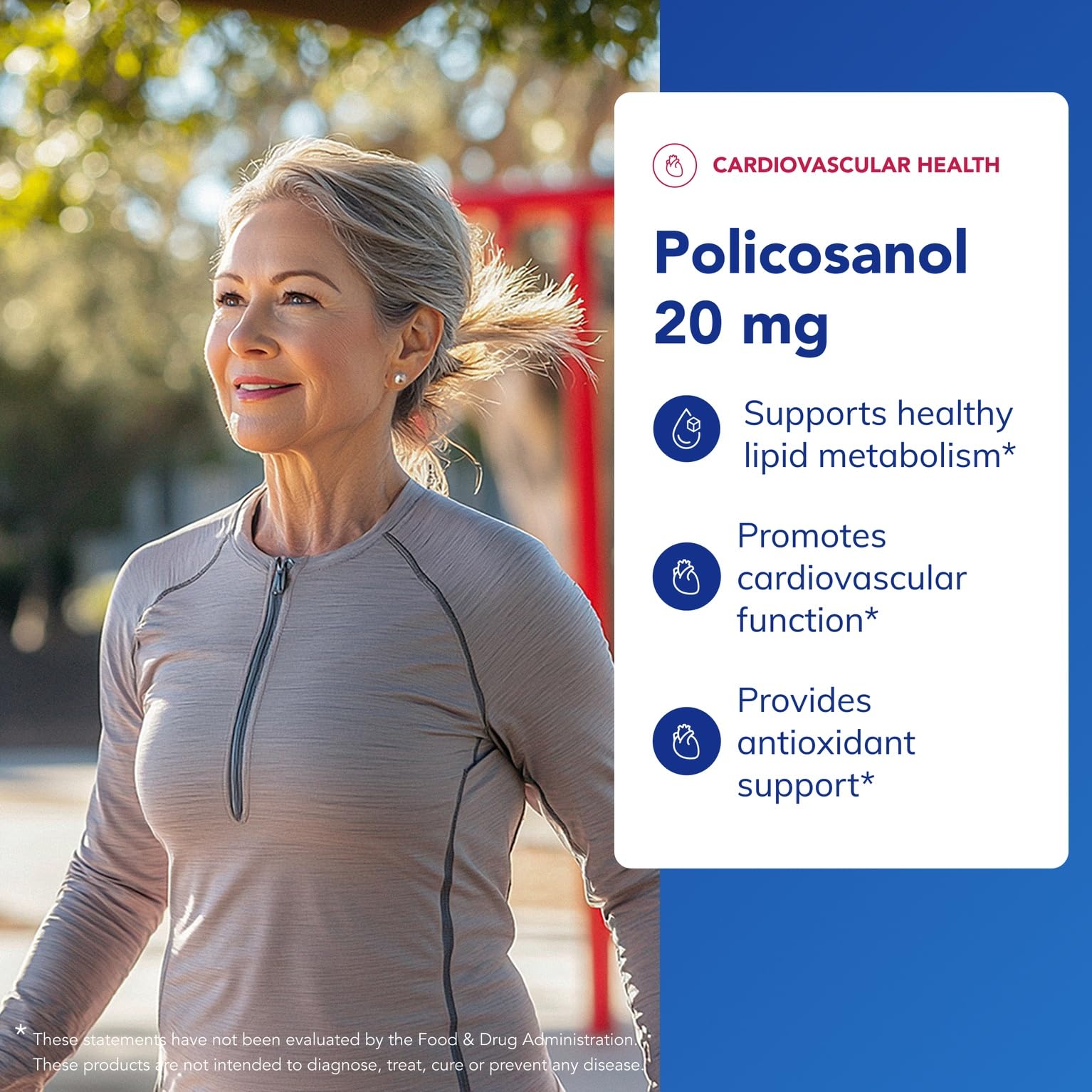 Pure Encapsulations Policosanol label highlighting allergen-free formulation