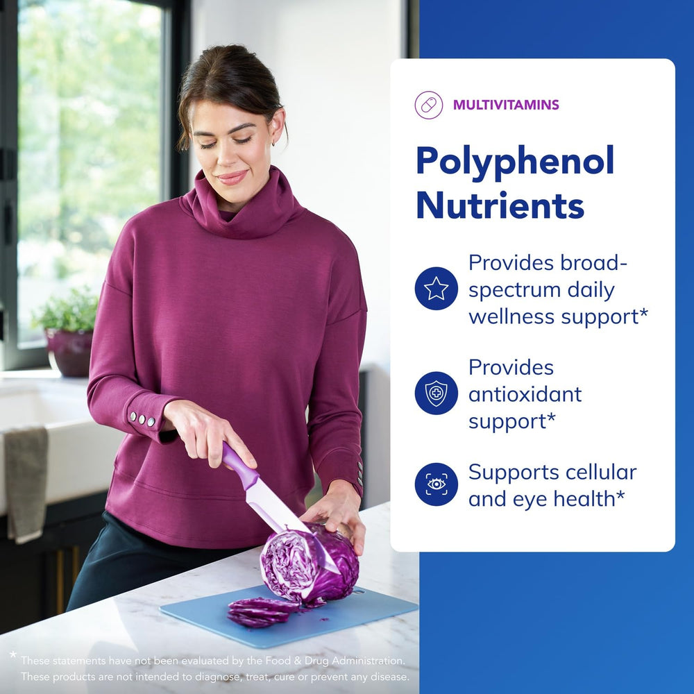 Pure Encapsulations Polyphenol Nutrients capsules shown for convenient daily use.